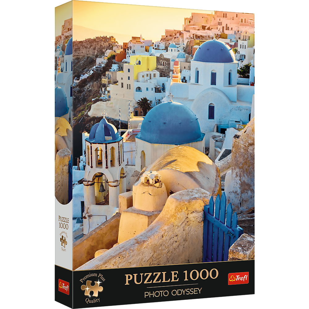 Trefl, Town of Oia, 1000 Teile Premium Plus Puzzle