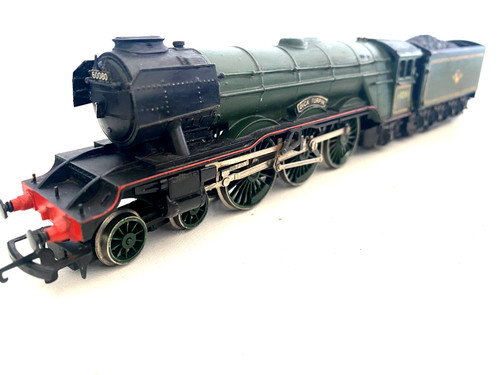 HORNBY 60080 BR GRÜNE LACKIERUNG LOKANTRIEB DETAILLIERT A3 DICK TURPIN STD TENDER GC | Zustand: Used