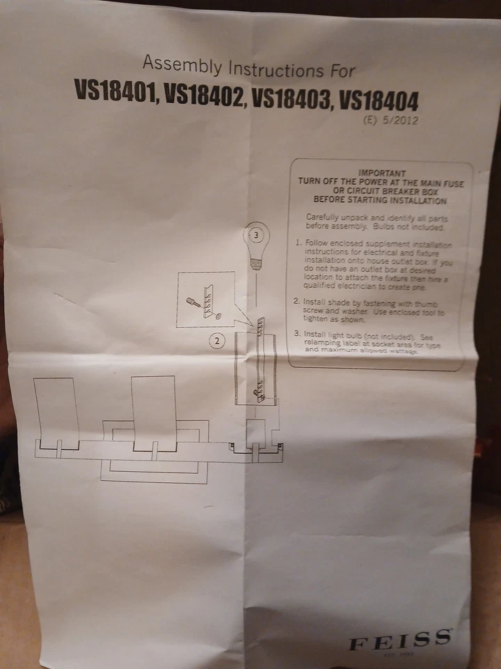 Aplique de pared Feiss Maddison 1 luz 5 pulgadas, níquel pulido, VS20601PN Foto 4 de 4