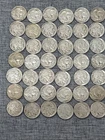 Roll Of (40) 1930 S Buffalo Nickels all grade F