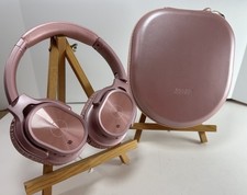 Noise Cancelling Headphones By ZIHNIC Rose Gold Gently Used Bluetooth Wireless