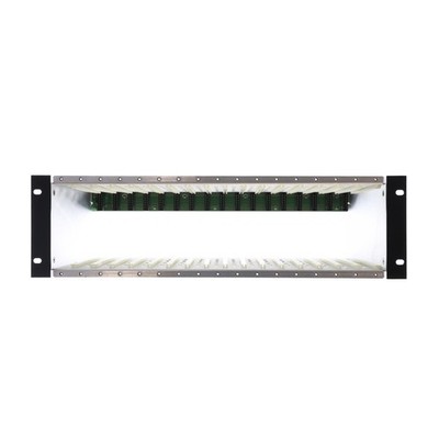 FIBER OPTIONS 517R CARD CAGE RACK CHASSIS, RACK-MOUNT, 19'', 3RU, 17-SLOT