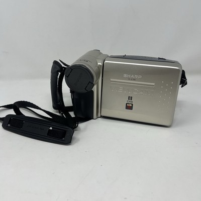 Sharp Viewcam VL-E785U Camcorder 8mm, 64x Digital Zoom Japan Untested No Battery