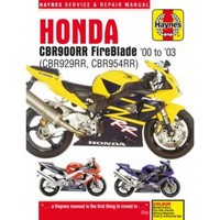 Honda Motorrad CBR900RR Fireblade (2000-2003) Werkstatthandbuch Haynes
