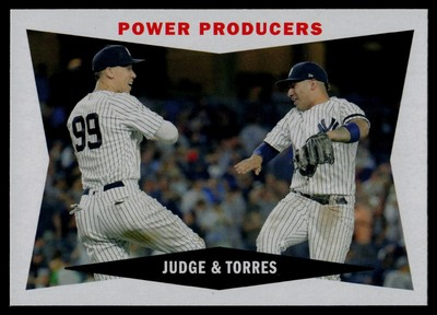 #ad 2020 Topps Archives #60CC JT Power Producers Judge Torres New York Yankees $1.85