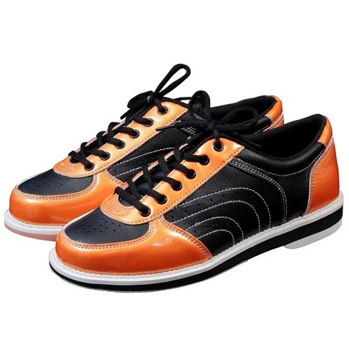Unisex Soft Leather Bowling Shoes Men Women Breathable Non-slip Sports Sneakers - 第 8/8 張圖片