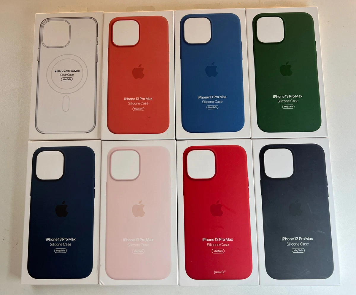 Official Genuine Apple iPhone 13 Pro Max Silicone Case MagSafe Cover All  Colours