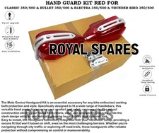 HAND GUARD KIT RED FIT FOR R.E CLASSIC & BULLET & TRAILS & ELECTRA & TB 350/500