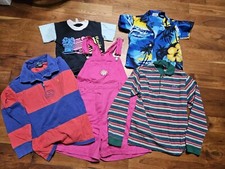 Lot Of Kids Vintage Clothing, Sz 2-14. Ralph Lauren, Lacoste. 5 Pieces Total