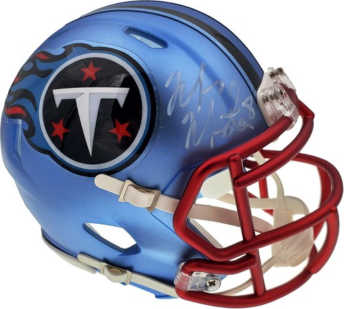 MARCUS MARIOTA AUTOGRAPHED TITANS BLUE 