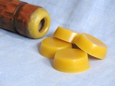 2X DIDGERIDOO BeesWax Mouthpiece Chunks 100 Pure Natural Original TopDidgeridoo
