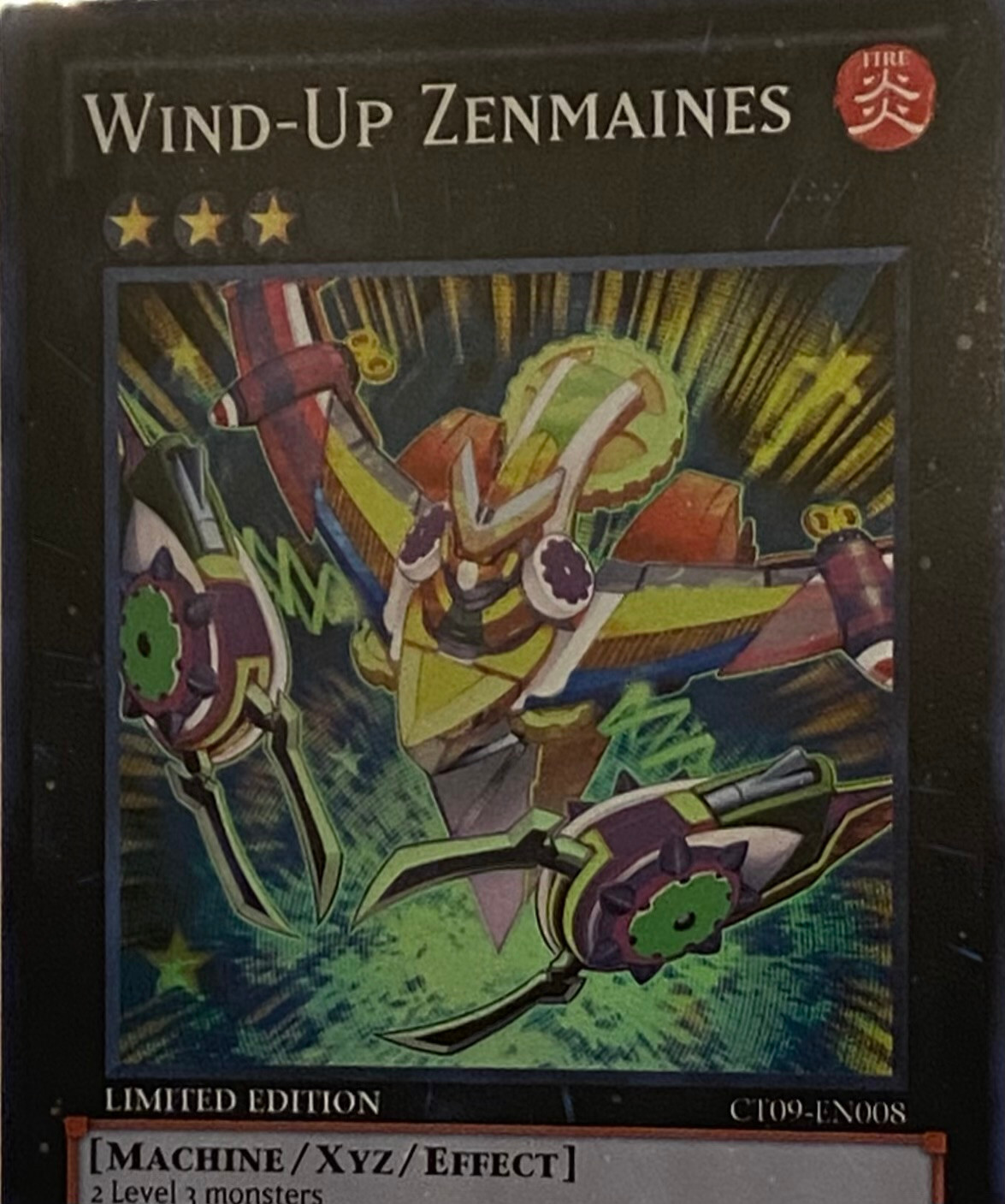 Wind-Up Zenmaines CT09-EN008 1996 Yu-Gi-Oh! TCG Holo Card | eBay