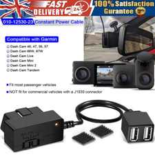 for Garmin Dash Cam 46/47/56/57/66W/67W/Mini2 Constant Power Cable 010-12530-23