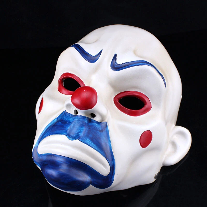 HOT Batman Clown Clown Bank Robber Resin Mask Masquerade Ball Party Mask - Image 4 of 4