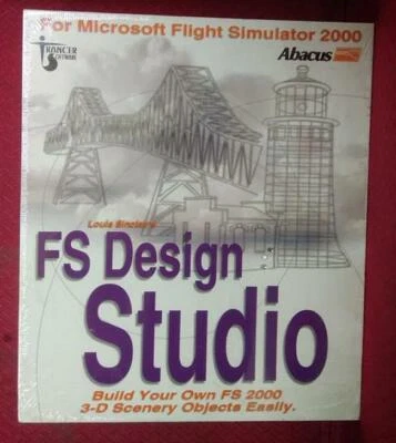 FS Design Studio for Microsoft Flight Simulator 2000 PC CD-ROM Big Box ✰NEU✰ - Bild 1 von 4
