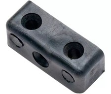 ASSEMBLY BLOCKS Knockdown Connector Modesty Jointing - Black