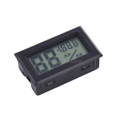 Digital LCD Indoor Temperature Humidity Meter Thermometer Hygrometer
