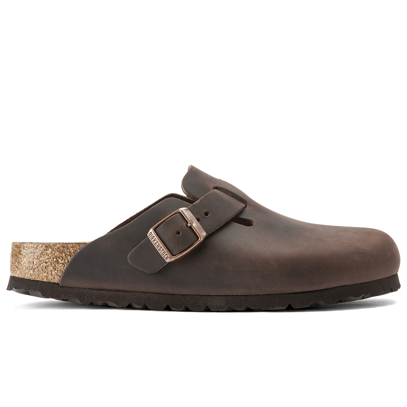 SANDALI BIRKENSTOCK BOSTON PELLE OLIATA TG 38 COD 0860133 - 9MW [US 7 UK 5 CM...