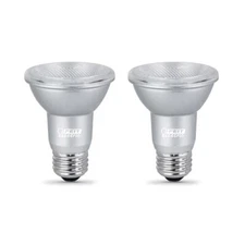 Feit Electric 50-Watt Equivalent PAR20 Dimmable CEC 20 ENERGY STAR 90 CRI 2Pack