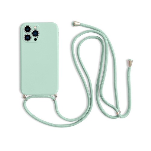 For iPhone 16 15 14 13 12 Pro Max 11 Shockproof Silicone Neck Lanyard Case Cover - Afbeelding 12 van 26