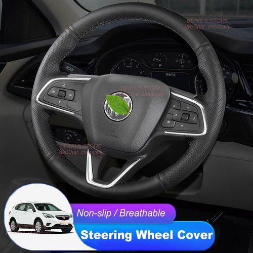 DIY Custom Microfiber Leather Car Steering Wheel Cover For Buick Regal Envision - Picture 1 of 12