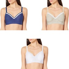 Hanes Women's Smooth Comfort Wireless Convertible T-Shirt Bra