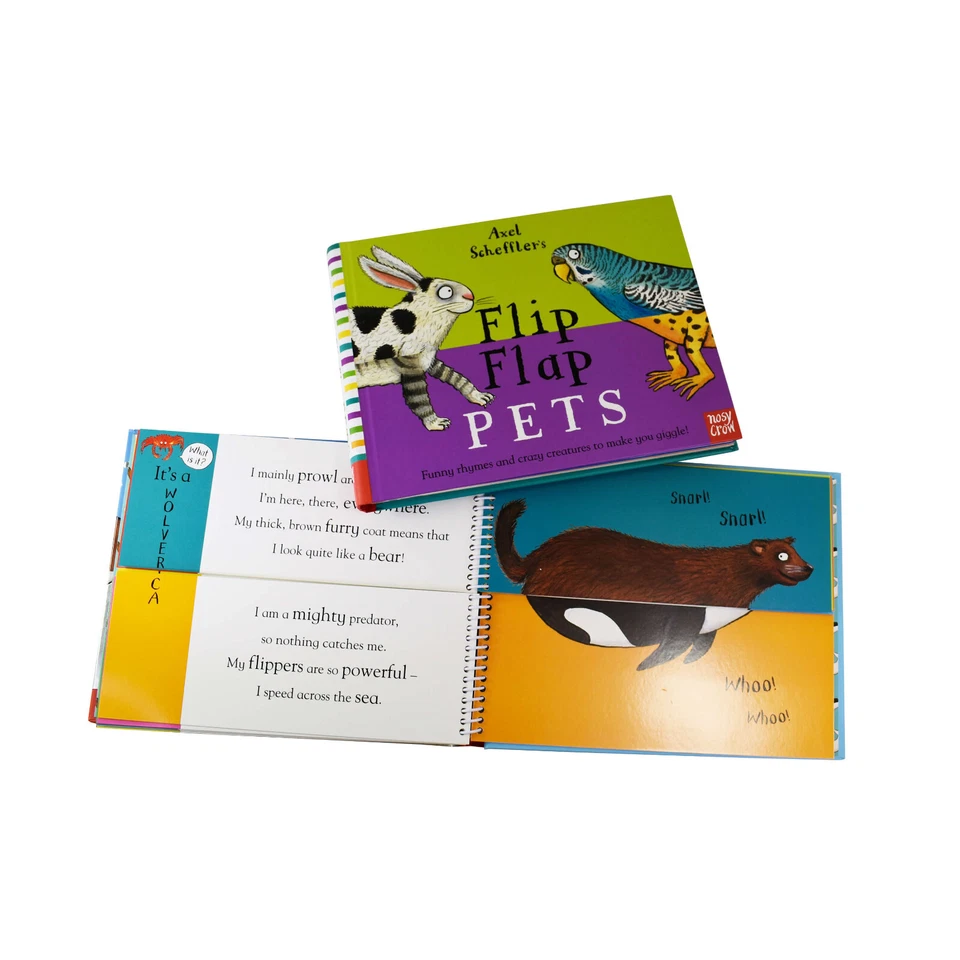 Axel Scheffler's Flip Flap Series 8 Books Collection - Age 0-5 - Hardcover - Image 4 of 4
