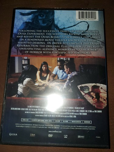 The Ouija Resurrection Experiment 2 (DVD) Widescreen.........BRAND NEW & SEALED! - Bild 2 von 4
