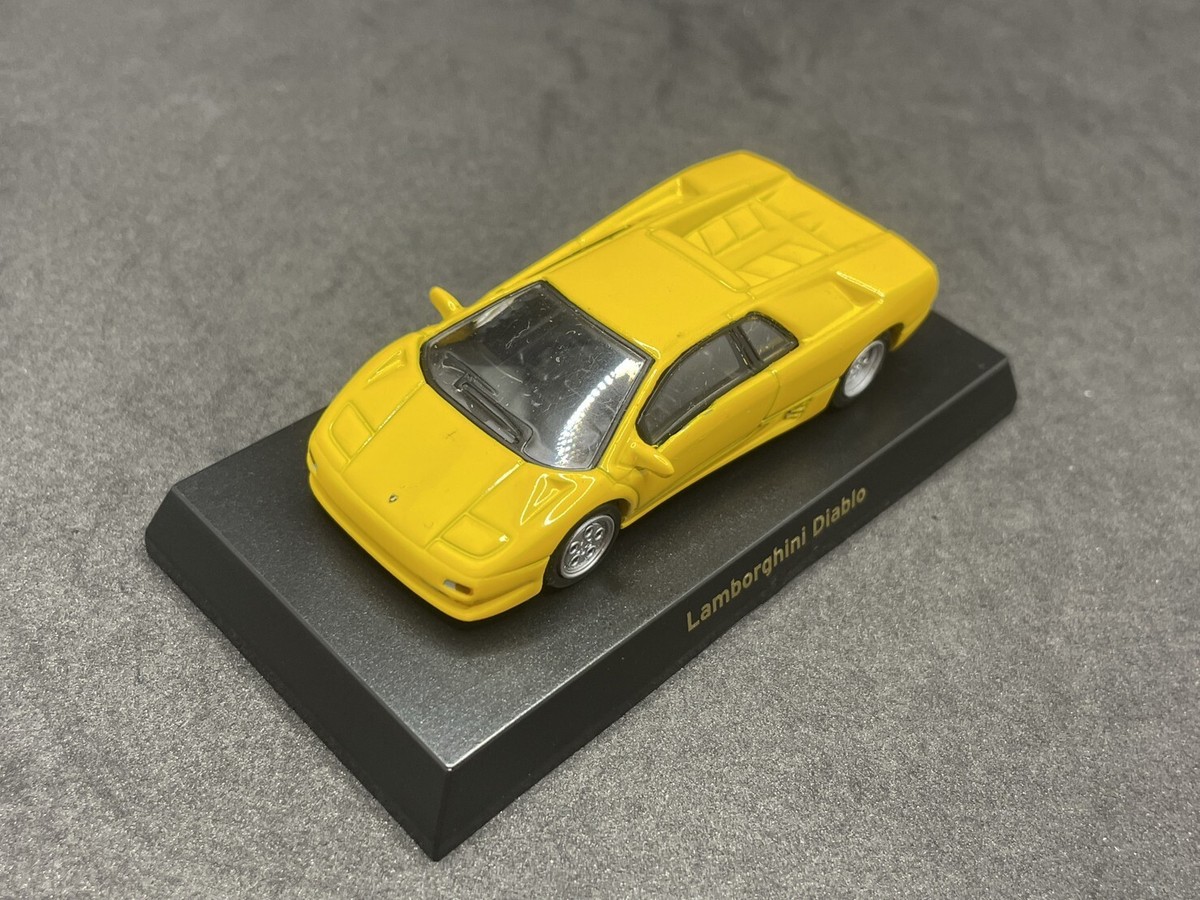 Kyosho 1/64 Lamborghini collection1 Diablo yellow diecast model