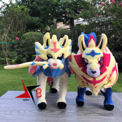  Zacian Zangmarant Plush Toy Doll Exclusive Birthday Gift Soft Pillow Accessory