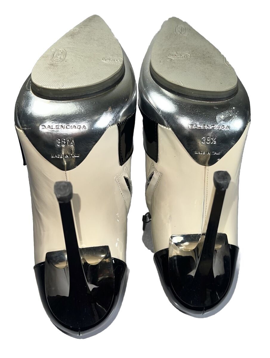 BALENCIAGA F/W 2008 Patent Leather Platform Bootie NICOLAS BALENCIAGA F/W 2008 Patent Leather Platform Bootie NICOLAS