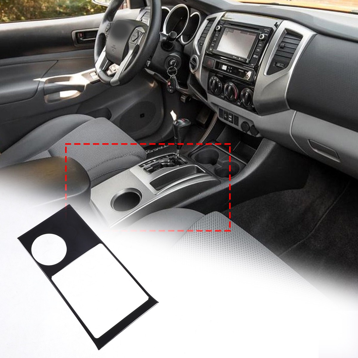 For Toyota Tacoma 2006-2015 Center Control Gear Shift Trim