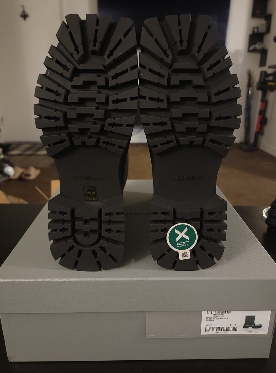 Balenciaga Trooper Rubber Boots | eBay Balenciaga Trooper Rubber Boots | eBay