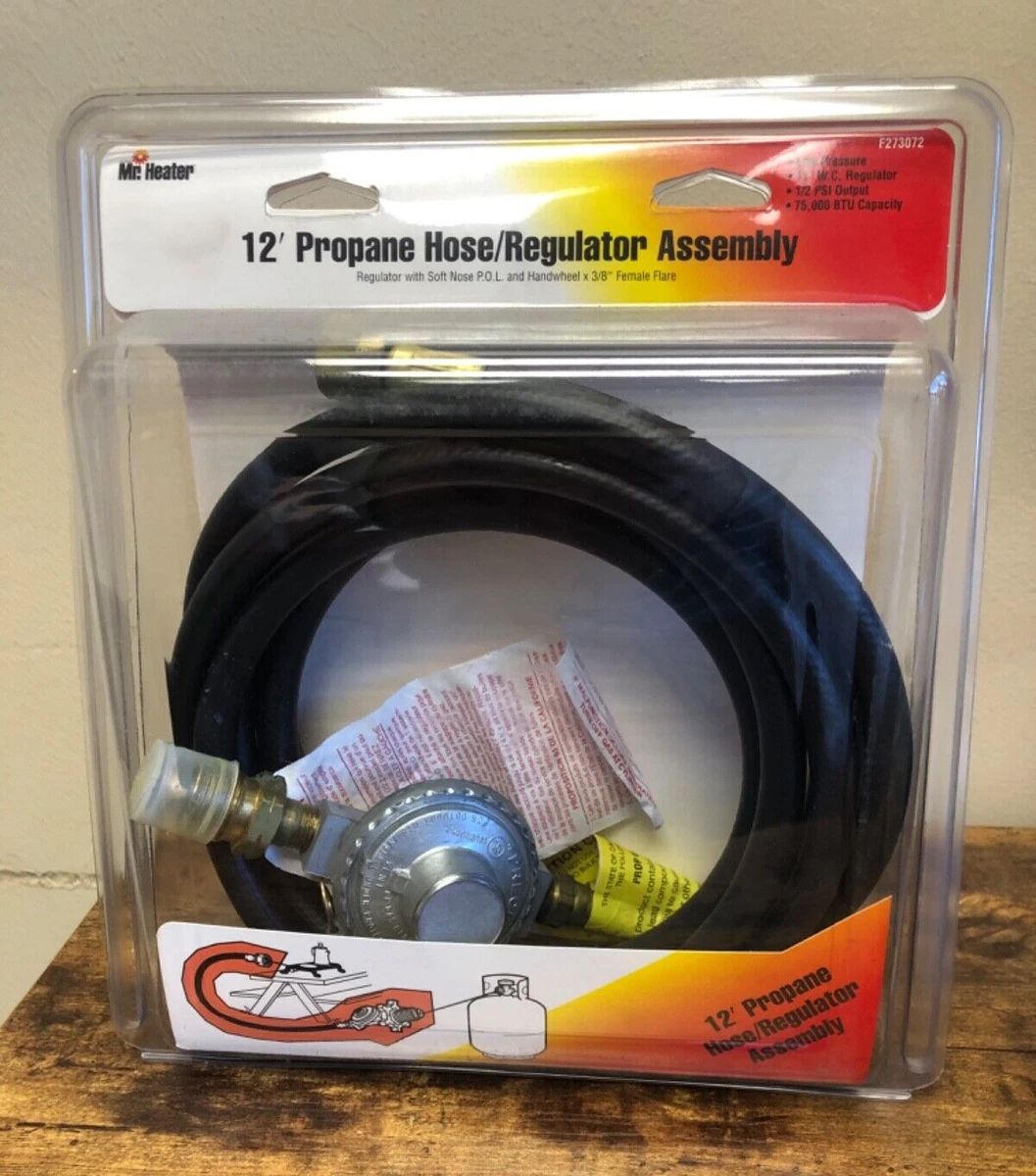 Mr. Heater 12u0026#039; Propane Hose/ Regulator Assembly - F273072 | eBay