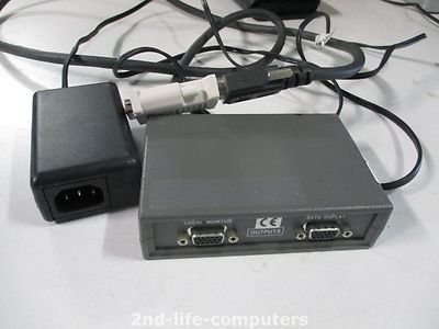 Extron P/2 DA2 Plus VGA/XGA/UXGA Distribution Amplifier Splitter INCL PSU