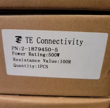 TE CONNECTIVITY 500w Ω100 RESISTOR  2-1879450-5 TE500B100RJ A105546-ND