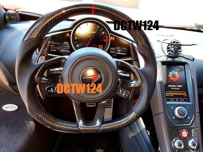Carbon Sportive steering wheel McLaren MP4 570S 650S 675LT 720S GT RED Exchange