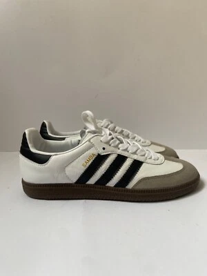 adidas Samba OG Mens Originals Shoes Trainers Uk 3.5 - 9.5 B75806 White black