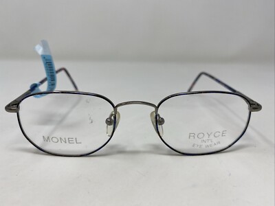 Royce Int l Eyewear DK-217 Col.#2 48-20-140 Violet/Gray Eyeglasses Frame -D50