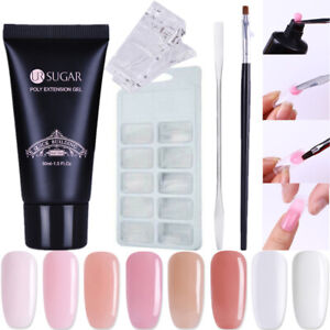 5pcs Ur Sugar Extension Gellack Set Acryl Falsche Nagel Tips Builder Uv Gel Ebay