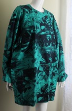 Laurel Sz 40 Runs 8 10 M L Green 80s 90s Funky Escada Blazer Jacket