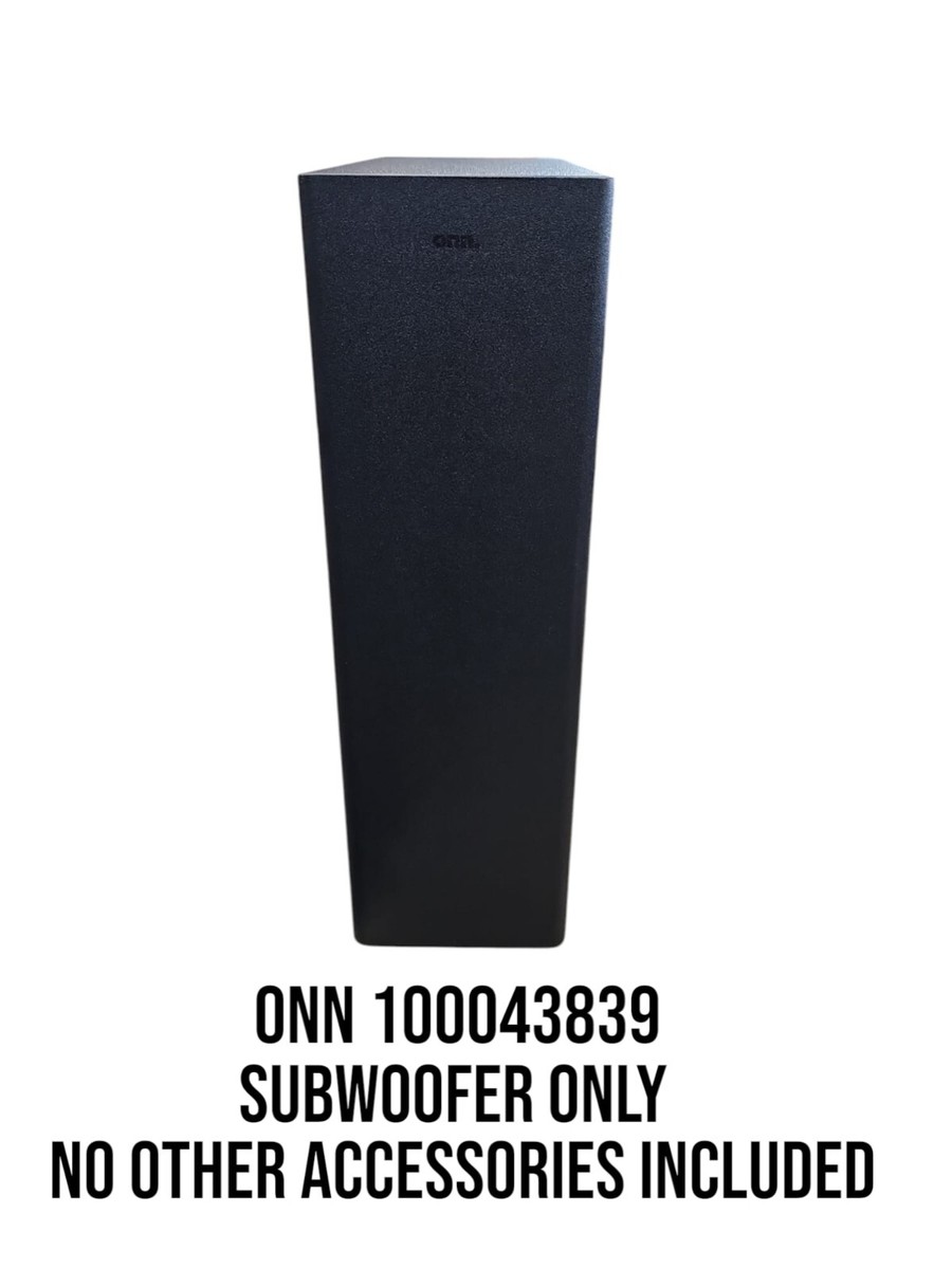 Soundbar Onn Walmart Subwoofer Home Theater Onn Blast 37
