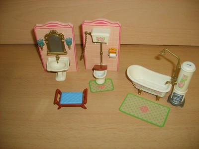 Playmobil 5324 Nostalgie Badezimmer Puppenhaus Einzelteile ...