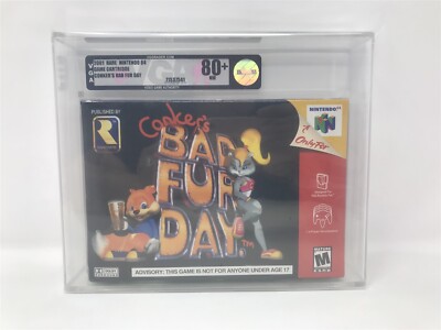 Conker's Bad Fur Day - Nintendo 64 N64 - NEW & Sealed - Graded VGA