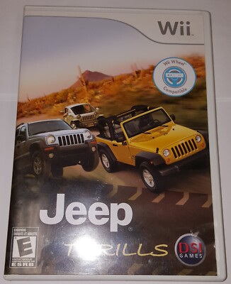 Jeep Thrills 2008(Nintendo/Wii) CIB, TESTED!!!