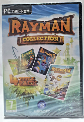 Rayman Collection (Rayman Forever+R 2 + Rayman 3 +Origins) PC DVD-ROM NEW Sealed
