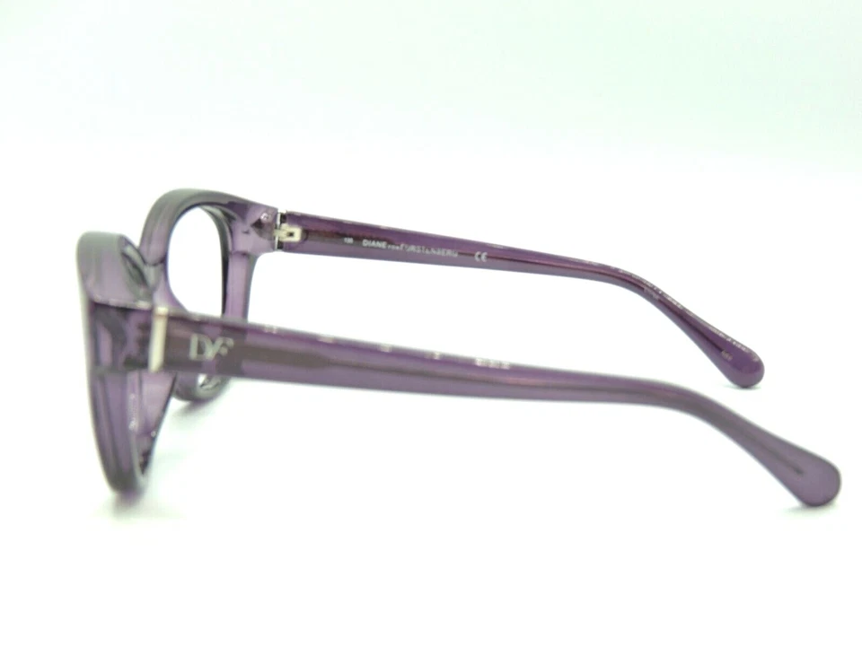 Marcos de gafas de sol Diane Von Furstenberg Kate DVF 611 S 513 púrpura Foto 3 de 4