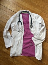 Women  s Grey  s Anatomy by Barco Active Scrub Top XL Pink/Fuchsia Nurse Medical