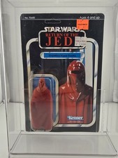 Star Wars Vintage Kenner MOC Emperor's Royal Guard ROTJ 65 Back Unpunched