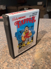 Atari 2600 7800+ Tapper New Label Tested Combine Ship